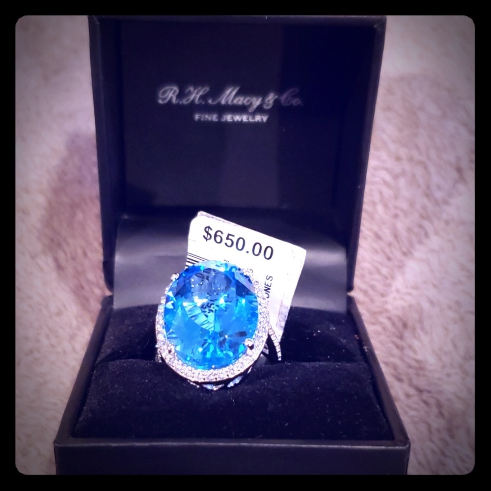 BLUE TOPAZ RING